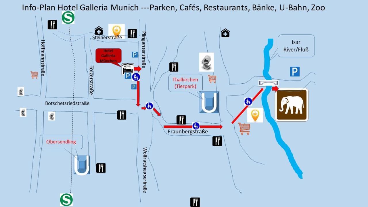 Hotel Galleria Monachium Zewnętrze zdjęcie